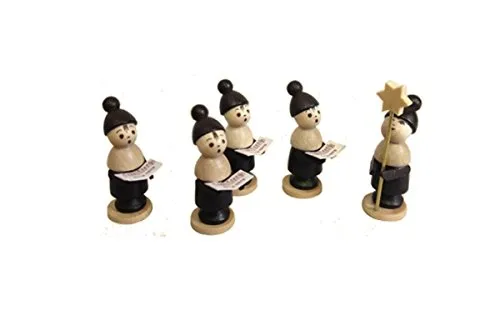 Rudolphs Schatzkiste Miniaturfiguren Kurrendefiguren bunt klein HxBxT 3-4,5x1x1cm NEU Seiffen Erzgebirge Dekoration Holzfiguren Weihnachten Fensterschmuck Spielzeug Deko Weihnachtsfigur