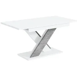 ALTDECOR RONX Ausziehbarer Esstisch - Moderner Esstisch aus Möbelplatte, ausziehbar von 140 auf 180 cm, ideal für gesellige Abende mit Familie und Freunden, robust und pflegeleicht.