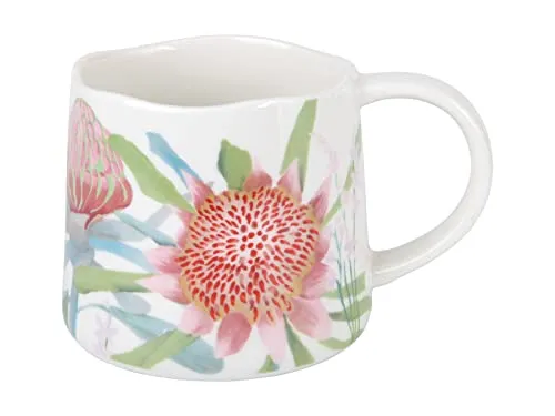 Maxwell & Williams DI0375 Native Blooms Becher aus Porzellan, Mehrfarbig, 350 ml