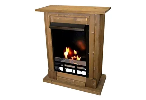 Kaminbau Mierzwa Echtfeuer-Dekokamin Madrid Deluxe