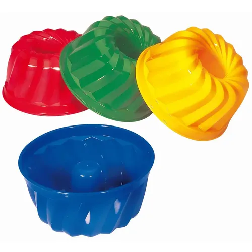 Spielstabil Sandförmchen Gugelhupf classic, 4 Farben sortiert
