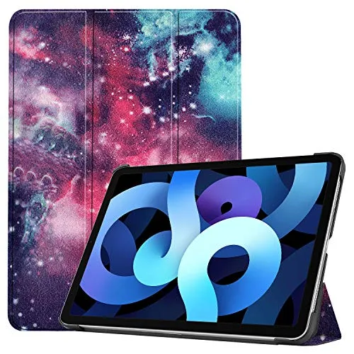 Lobwerk Tablet Hülle für Apple Ipad Air 4 2020 4. Generation 10.9 Zoll Slim Case Etui mit Standfunktion und Auto Sleep/Wake Funktion