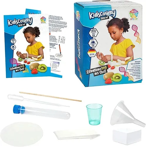 DNA SET 9tlg Stem KIDSCOVERY Experiment Creative Kinder Genetik Lernspielzeug 66