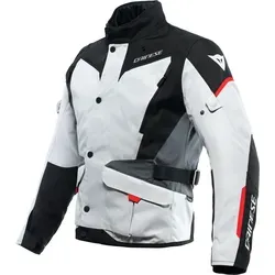 Dainese Tempest 3 D-Dry Textiljacke - Wasserdicht und Atmungsaktiv - Herren-Motorradjacke mit D-Dry®-Membran und herausnehmbarem Thermofutter für ganzjährige Nutzung, optimaler Schutz durch Pro-Armor-Protektoren.
