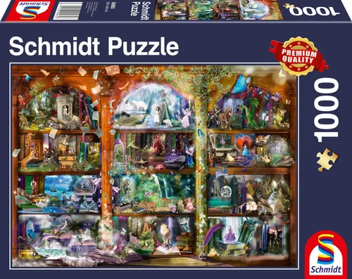 SCHMIDT Puzzle Märchenhafte Magie 1000 Teile