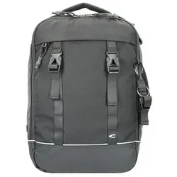 camel active Rucksack Backpack schwarz - Laptop-Rucksack aus 100% Nylon, mit gepolstertem Laptopfach und ergonomisch geformten, verstellbaren Schultertragegurten für optimalen Tragekomfort.