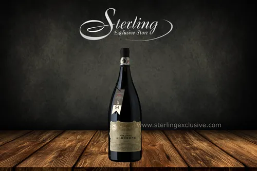Grande Alberone Vino Rosso Italia 750ml - Hochwertiger Rotwein aus Primitivo, Cabernet Sauvignon, Merlot und Teroldego mit fruchtigem Bouquet und samtigem Körper. Ideal zu dunklen Fleischgerichten und mediterranen Speisen.