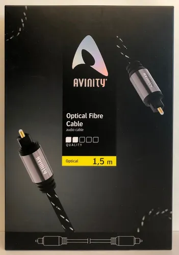 Avinity Optisches Kabel Toslink ODT 1,5 m, UVP 26,99 €