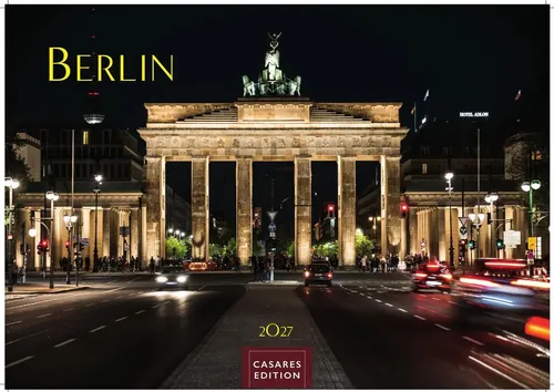 Berlin Kalender 2027 - Wandkalender Fotokalender Deutschland 24x35cm - in 12...