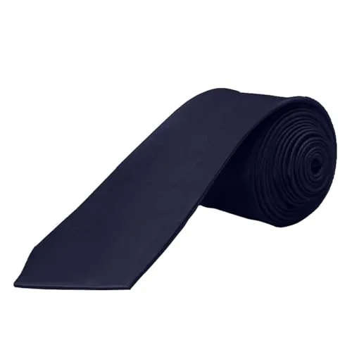 OcioDual Krawatte Dunkelblau Krawatte Herren, Krawatten für Herren, Tie, Klassisch, Elegant für Feiern, Events, Hochzeitskrawatten, Partys, Geschäftsleute, Gravatas Hommes