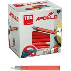 TOX Allzweck-Rahmendübel Apollo 8 x 120 mm - Dübel für fast alle Wandtypen, mit 3-fach geteiltem Spreizkörper und vormontierter Senkkopfschraube – ideal für schnelle Montagen ohne Vorbohren!