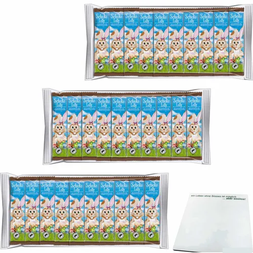 Gut&Günstig Oster Schokololly Vollmilch und Weiße Schokolade 30er 3x150g Packung
