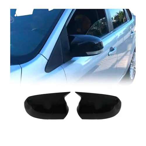 OMAC Spiegelkappen für Ford Focus C-MAX, mk2, Mondeo mk3 – Schwarz Glanz - Maßgeschneiderte Spiegelkappen aus robustem Kunststoff für Ford Focus C-MAX, mk2 und Mondeo mk3. Schützen Sie Ihr Fahrzeug vor Kratzern und verleihen Sie ihm ein elegantes, anspruchsvolles Design. Einfache Montage und Pflege.