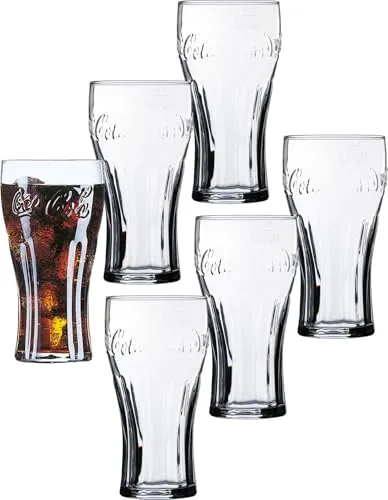 Arcoroc Cola Konturglas 46cl -0,4l geeicht - 6 Stück
