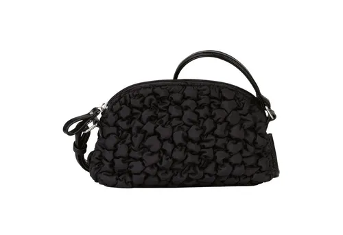 TOM TAILOR Denim Marlea Damen Umhängetasche - Stylische Umhängetasche in Schwarz mit Reißverschluss und verstellbarem Schulterriemen für individuellen Tragekomfort. Ideal für den Alltag, Maße: 24x8x15 cm.