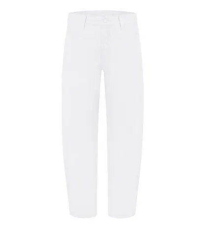 Cambio 5-Pocket-Jeans Elin 001 in Weiß - Moderne 5-Pocket-Jeans aus hochwertigem Material, ideal für jeden Anlass. Mit perfekter Passform für einen angenehmen Tragekomfort.