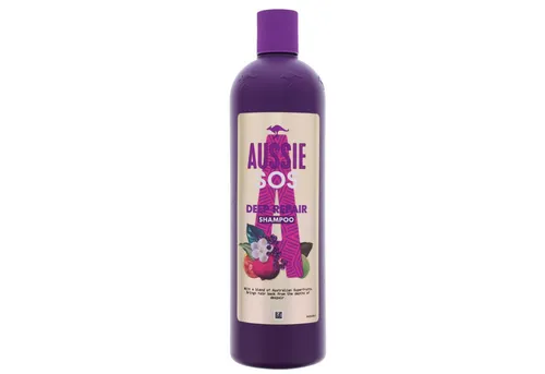Aussie Haarshampoo Aussie SOS Deep Repair Shampoo Für Geschädigtes & Trockenes Haar 490ml