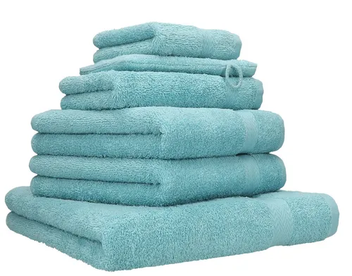 Betz Handtuch Set 6-TLG. Handtuch-Set Premium, 100% Baumwolle (6-St), Farbe Ocean