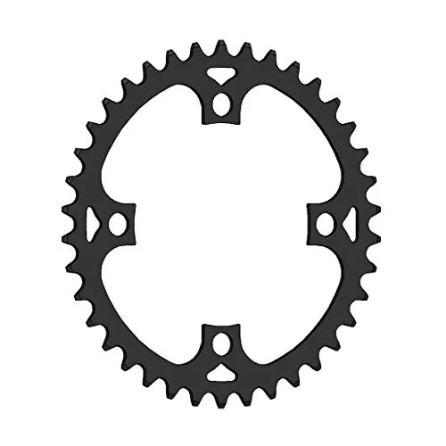 Esjot Kettenblatt für Bosch Gen 1, Gen 3 + Gen 4 42 Zähne | schwarz | Lochkreis: 104 mm | Ausführung