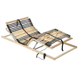 vidaXL Elektrischer Lattenrost 80x200 cm mit 42 Latten