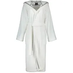 Cawoe Bademantel Weiß - Flauschig und Warm - Bademantel für Damen aus hochwertigem Textil, Oeko-Tex® Standard 100, handmade in Germany. Besonders flauschig mit praktischen Taschen für ultimativen Komfort.