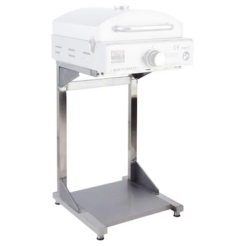 Edelstahl Unterbau für Multi-Kulti® Grill-Systeme - Standgrill mit einfacher Montage, ideal für vielseitige Grillabenteuer im Freien.