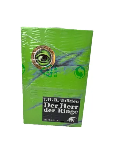DER HERR DER RINGE J.R.R. Tolkien Bücher Band 1-3 OVP Klett-Cotta
