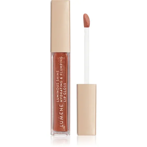 Lumene Luminous Shine Hydratisierendes Lipgloss Farbton 8 Sunset Glow 5 ml