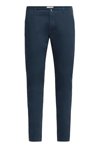 !Solid SDRaul Herren Chino Hose Stoffhose mit Stretch Eingrifftaschen Baumwollmischung Regular fit, Größe:32/32, Farbe:Insignia Blue (1991)