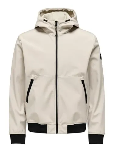 ONLY & SONS ONSBOWIE Blousonjacke in silber von ONLY & SONS