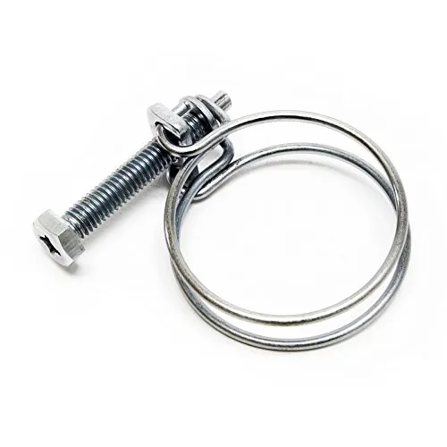 Drahtschlauchschellen Schlauchschellen W1 26-30 mm 2,2 mm M6x40 Spiralschlauch