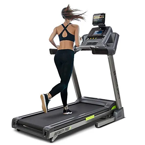 Capital Sports Infinity Pro 4.0 Laufband - Laufband mit 7 PS Motor, 50 x 140 cm Lauffläche, bis 21 km/h, 15% Steigung und innovativem NX-AeroFan für Frischluft während des Trainings.
