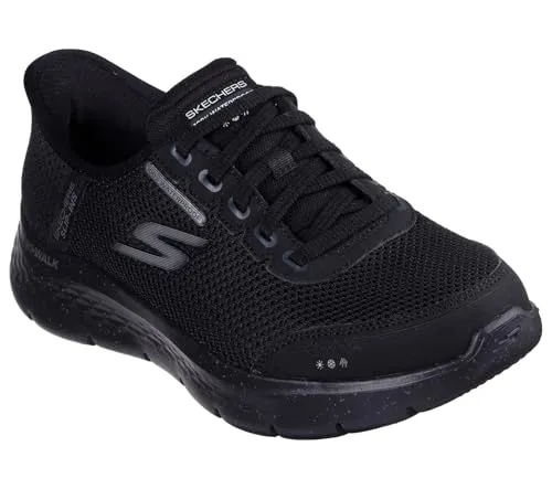 Skechers 124846 BBK Schnürschuh schwarz 41 EU - Sportlicher Sneaker in Größe 41, ideal für den Alltag. Leichtes Synthetik-Obermaterial sorgt für hohen Tragekomfort und eine rutschfeste PU-Sohle bietet optimale Stabilität.