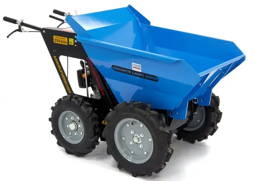 HBM 250 kg Mini-Dumper mit Kippmulde, 6,5 PS (196 cm³)