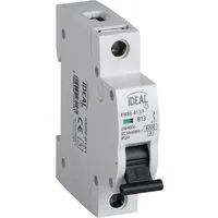 Kanlux Sicherung Leitungsschutzschalter 1P KMB6-B13/1, Auslösecharakteristik B