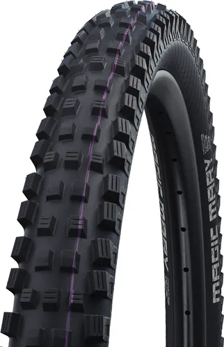 Schwalbe Magic Mary Evo 29'' - Hochleistungs-Fahrradreifen für Downhill - Fahrradreifen 29'' x 2,4'' - 62-622, ideal für Downhill und E-Bikes, tubeless-ready für bessere Pannensicherheit und Performance.