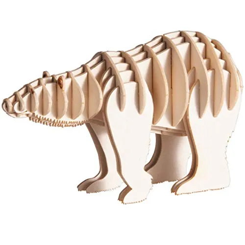 Fridolin 11655 3D-Papiermodell - Eisbär von Fridolin