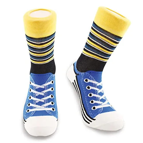 Winkee - Sneaker Socken | Silly Socks in Größe 36-40 (L/XL) | Lustige Socken für Männer & Frauen | Socks in Sneaker Motiv | Ideale Weihnachtsgeschenke | Halloween, Karneval, Fasching, Partys