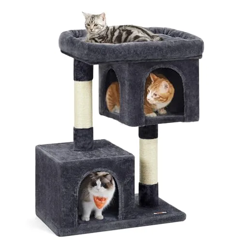 Feandrea Kratzbaum für große Katzen, 84 cm, grau