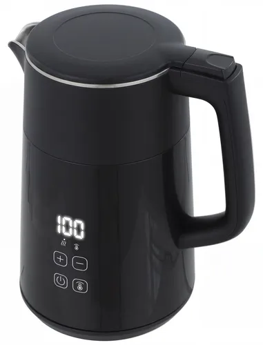 HOMCOM Elektrischer Wasserkocher 1,7L mit LED-Display