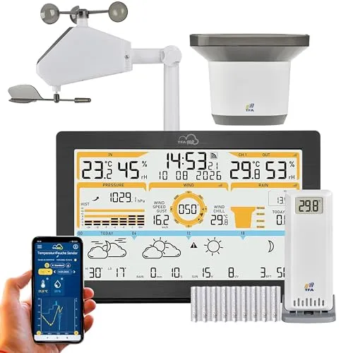 TFA Dostmann WLAN Wetterstation ID-05 8-in-1