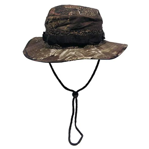 MFH Buschhut US mit Kinnband GI Boonie Rip Stop, XL, Hunter-Braun