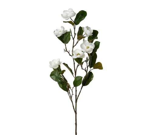 Kunstblume Kunstblume MAGNOLIE 120cm. Mit 6 Magnolienblüten und Knospen., Gasper, Höhe 120.00 cm