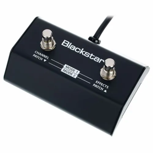 Blackstar Foot Controller FS-11 - Robuster Fußschalter für ID:Core Serie - Fußschalter & Pedale, original Blackstar FS-11 mit 2 wählbaren Modes für einfache Kanal- und Effektsteuerung, ideal für Live-Performances.