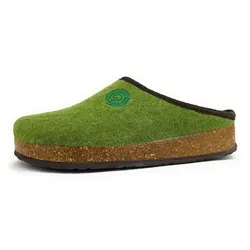 Dr. Brinkmann Hausschuh grün 36 EU - Bequemer Hausschuh in Größe 36 EU aus weichem Filz, ideal für entspannte Stunden zu Hause. Mit rutschfester Gummisohle für sicheren Halt.