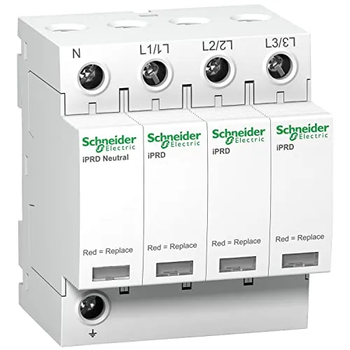 iPRD 65r 65 KA 350V 3P+N Überspannungsableiter - Modularer Überspannungsableiter 3P+N, 350V mit Remote-Transfer, bietet optimalen Schutz für Ihre elektrischen Geräte und ist ideal für gewerbliche Anwendungen.