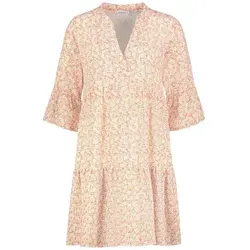 DENIMFY Sommerkleid Damen DFFrida - Knielang A-Linie - Freizeitkleider für Damen, aus 100% Viskose für ein luftiges Tragegefühl und ideal für den Sommer.