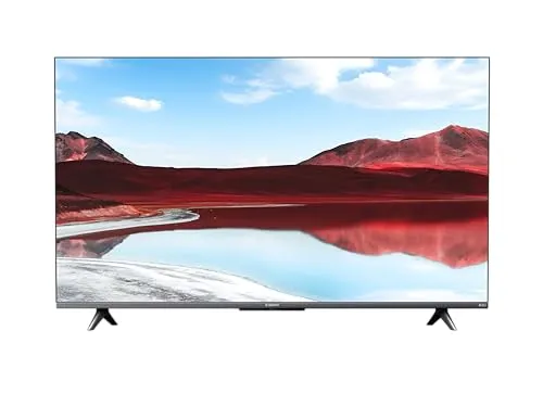 Xiaomi TV A Pro 43 - 43 Zoll 4K QLED Smart TV, rahmenloses Design für ein intensives visuelles Erlebnis und einfache Steuerung mit Google Assistant