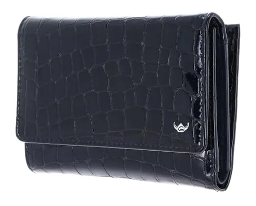 Golden Head Cayenne Damen Geldbörse Nightblue - Damen-Geldbörse mit großer Fächervielfalt und schickem Design, ideal für den Alltag. Praktische Aufteilung erleichtert die Organisation, Maße: 14 x 10 x 3 cm.