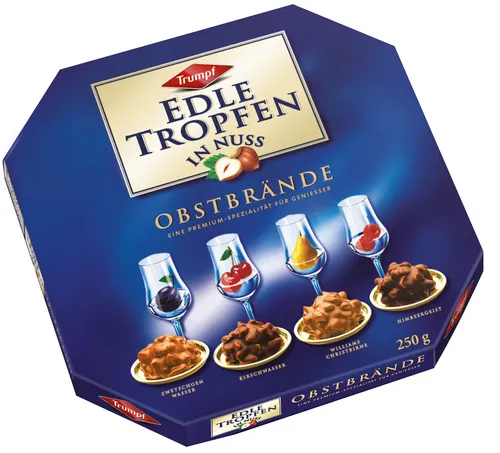 Trumpf Edle Tropfen in Nuss